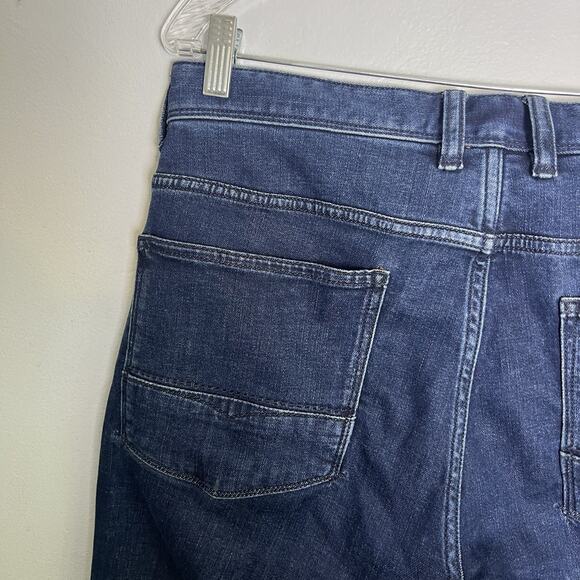 Tommy Bahama Men's Straight Leg Jeans Sz 32x27 Short Dark Wash Blue - Picture 9 of 14